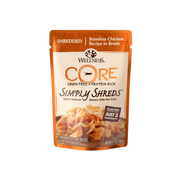 Wellness CORE Simply Shreds Grain-Free Chicken Wet Cat Food Topper