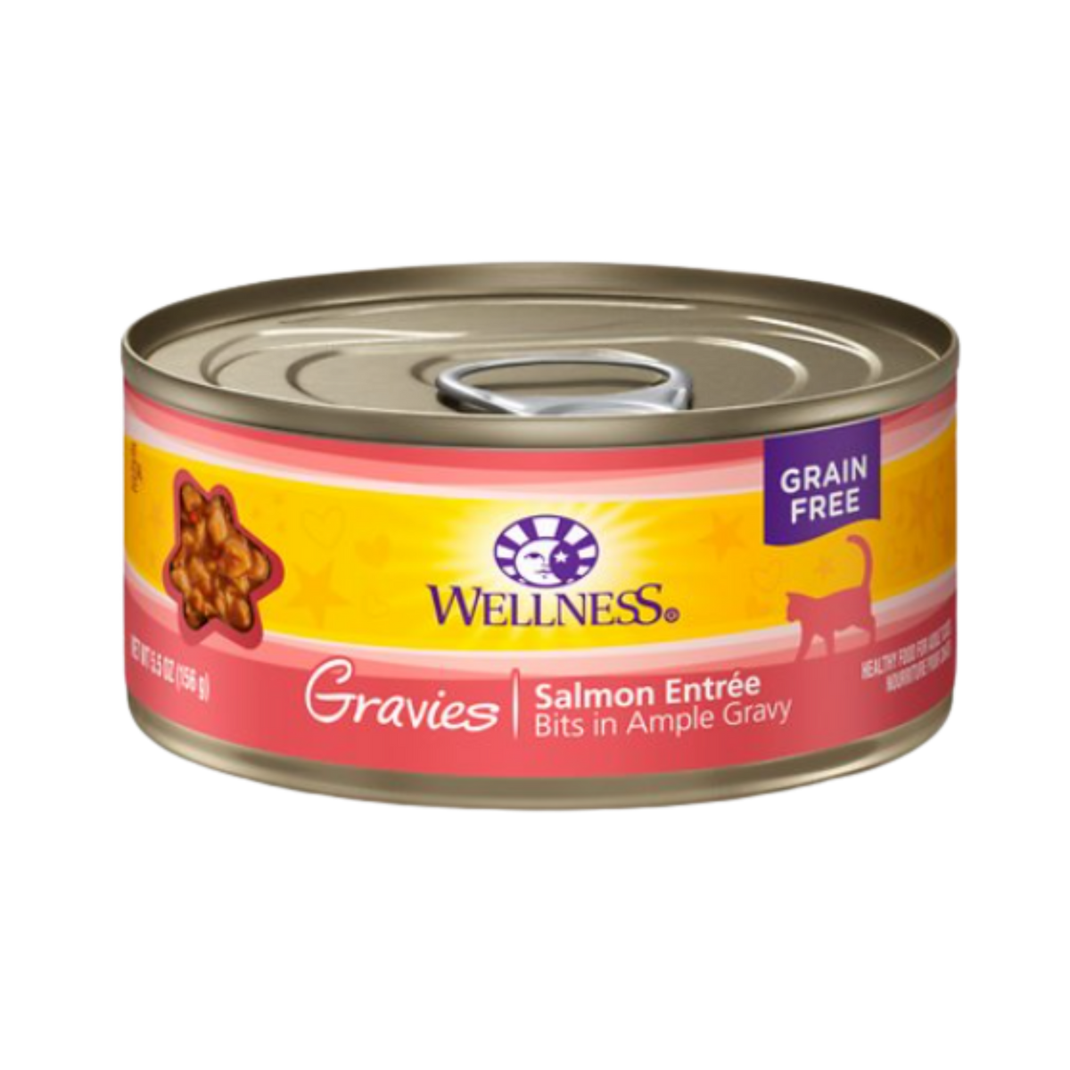 Wellness Gravies Salmon Entree In Ample Gravy Grain-Free Canned Cat Food