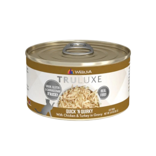 Weruva Truluxe Quick N' Quirky with Chicken & Turkey in Gravy Grain-Free Canned Cat Food