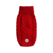 Gf Pet Chalet Dog Sweater, Red