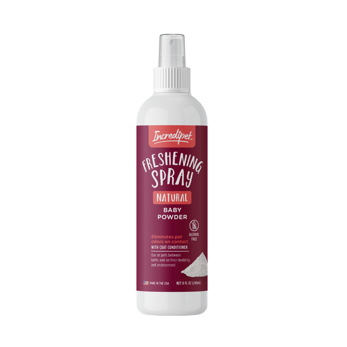 Incredipet Fresh Spray Baby Powder
