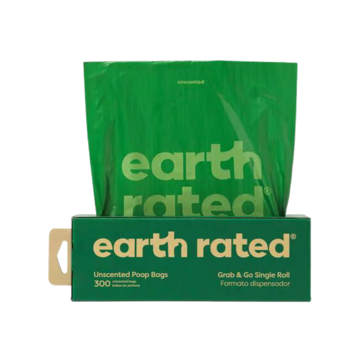 Earth Rated Unscented Grab & Go Dog Waste Bags 300 pk