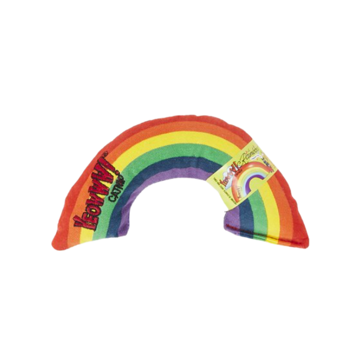 Yeowww Rainbow Catnip Pillow Cat Toy