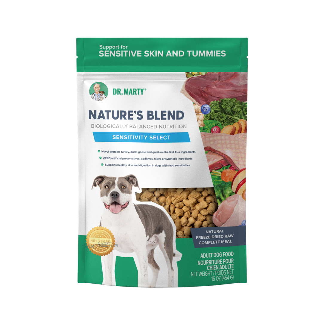 Dr. Marty Nature's Blend Sensitivity Select Premium Freeze-Dried Raw Dog Food