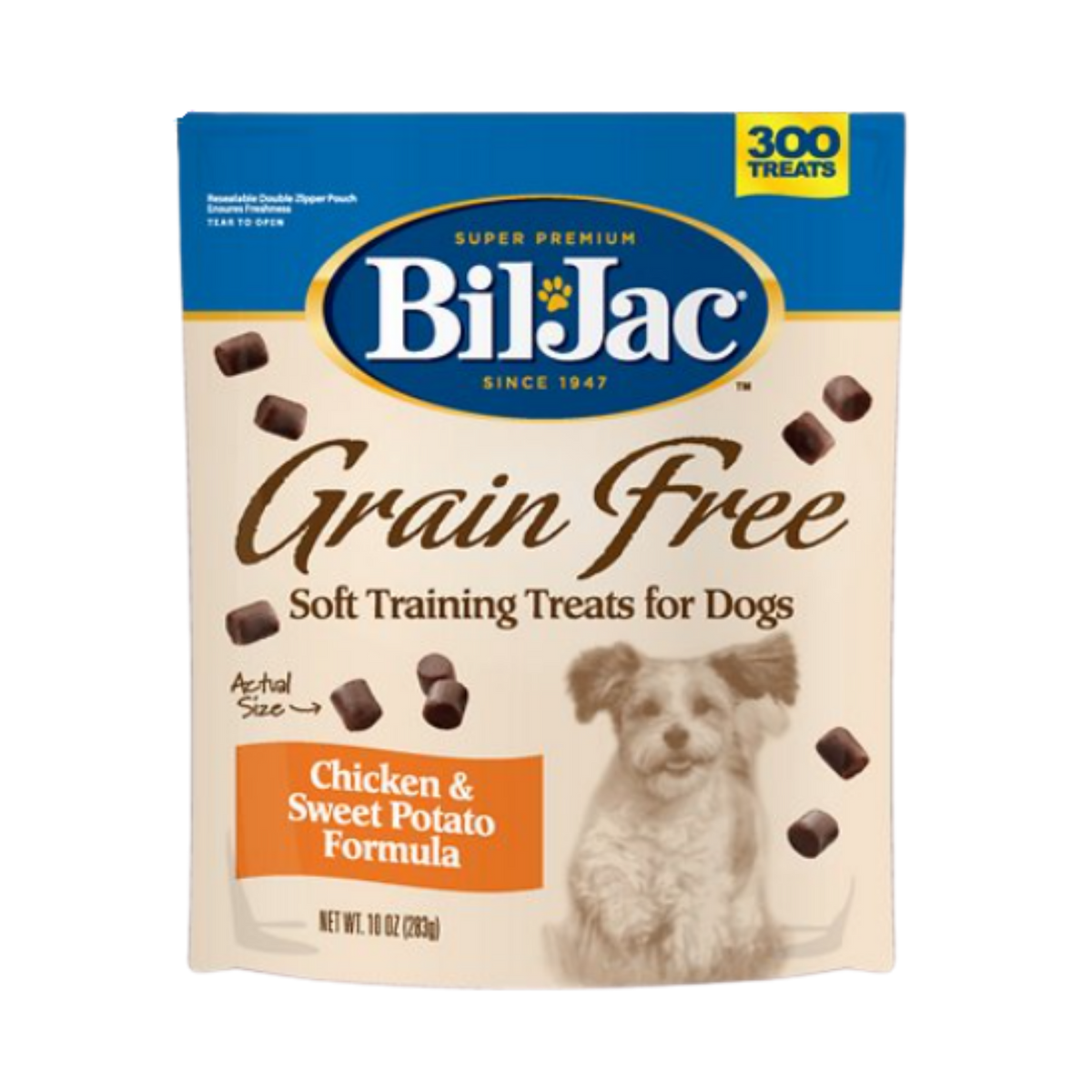 Bil Jac Grain-Free Soft Chicken & Sweet Potato Training Treats 10 oz