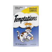 Whiskas Temptations Indoor Care Crunchy and Soft Cat Treats Chicken Flavor 2.1 oz
