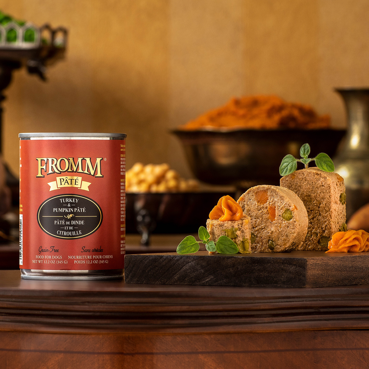 Fromm Turkey & Pumpkin Pate Canned Dog Food