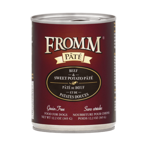Fromm Beef & Sweet Potato Pate Grain-Free Canned Dog Food