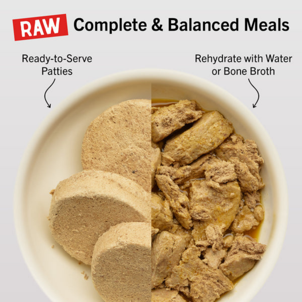 Stella & Chewy's Tantalizing Turkey Dinner Patties Freeze-Dried Raw Dog Food 14 oz