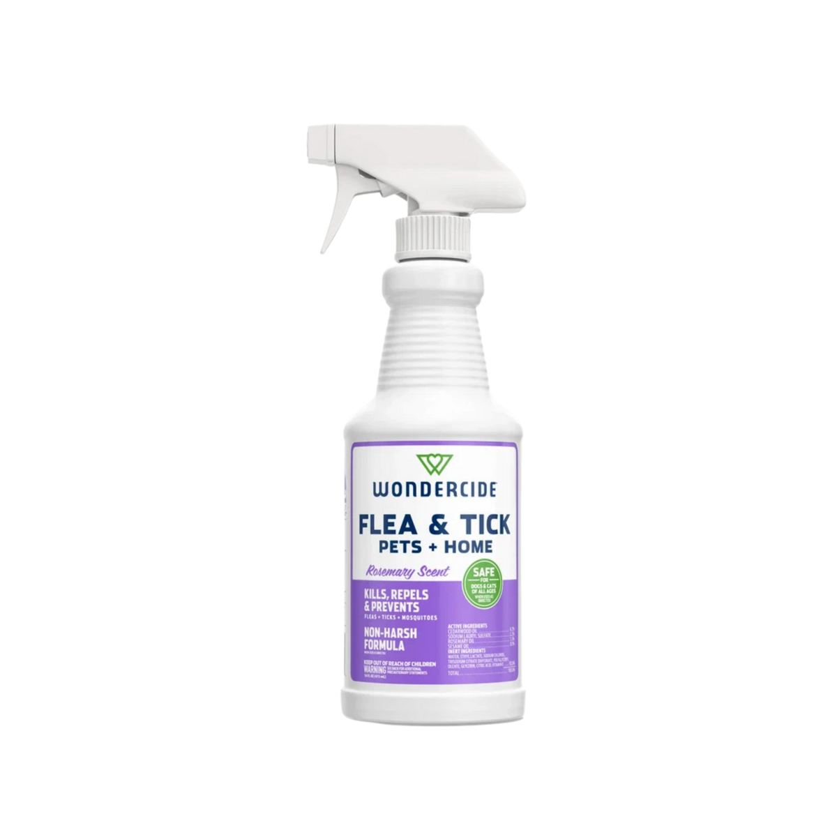 WONDERCIDE Flea/Tick/Mosquito Natural Rosemary Scent Home & Pet Spray