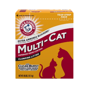 Arm & Hammer Multi-Cat Strength Clumping Cat Litter 40 lb