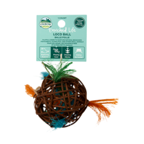 Oxbow Enriched Life Loco Ball Small Animal Toy