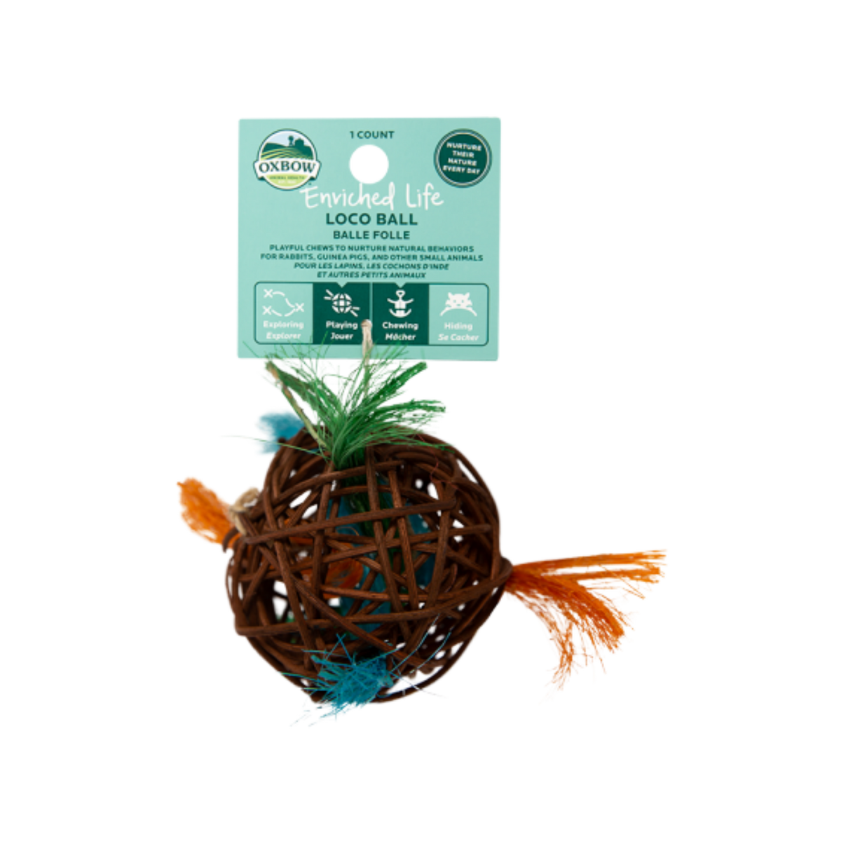 Oxbow Enriched Life Loco Ball Small Animal Toy
