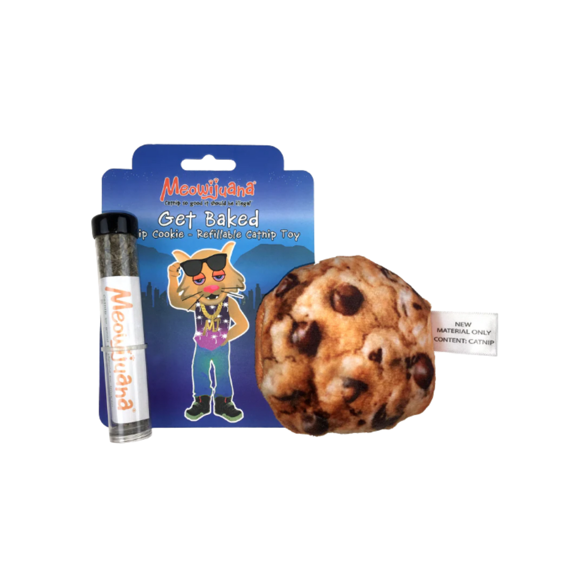 Meowijuana Get Baked Cookie Cat Toy