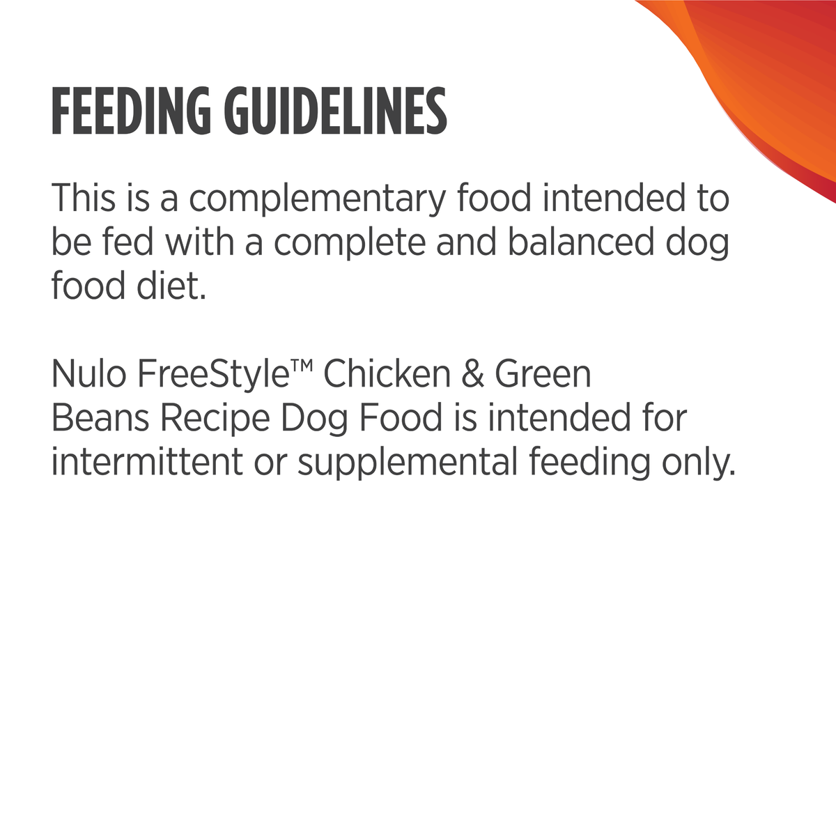 NULO Freestyle Grain-Free Chicken & Green Bean Dog Pouch