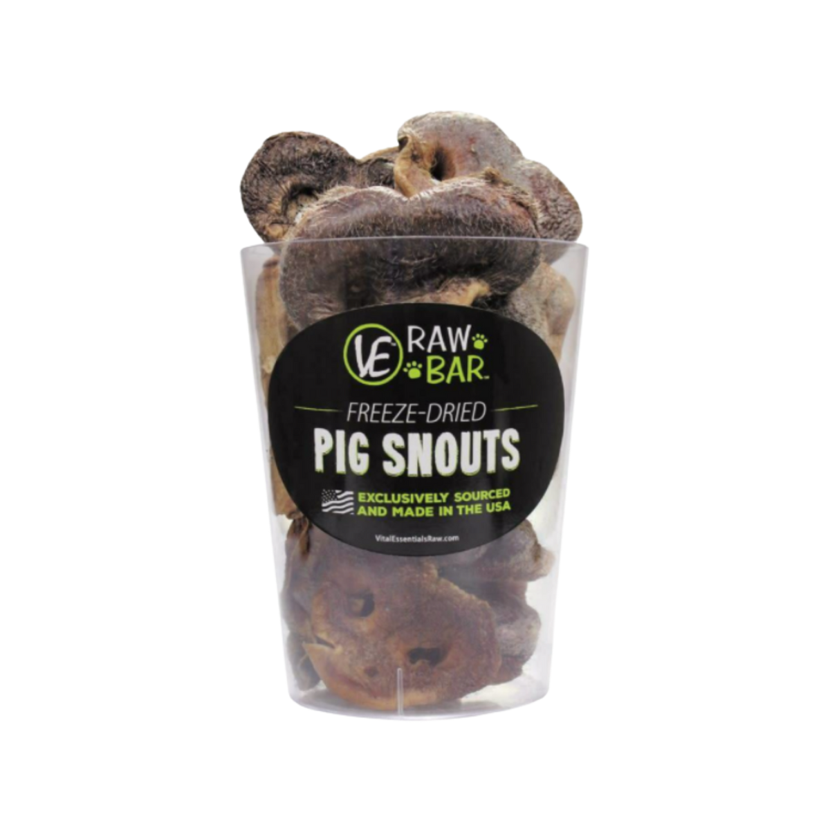 Vital Essentials Freeze-Dried Pig Snout Dog Treat