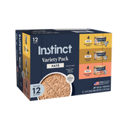 Instinct Original Grain-Free Pate Variety Pack Canned Cat Food 12 ct