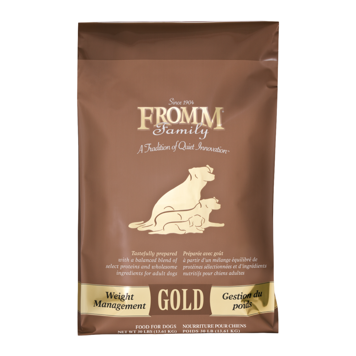 Fromm Gold Large Breed Weight Management Dry Dog Food 30 lb
