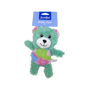 Incredipet Plush Patchwork Bear Dog Toy