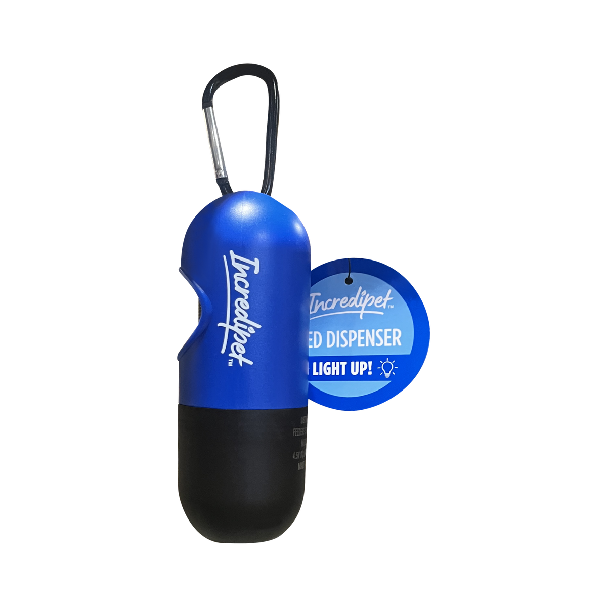 Incredipet Waste Bag Dispenser with LED Light