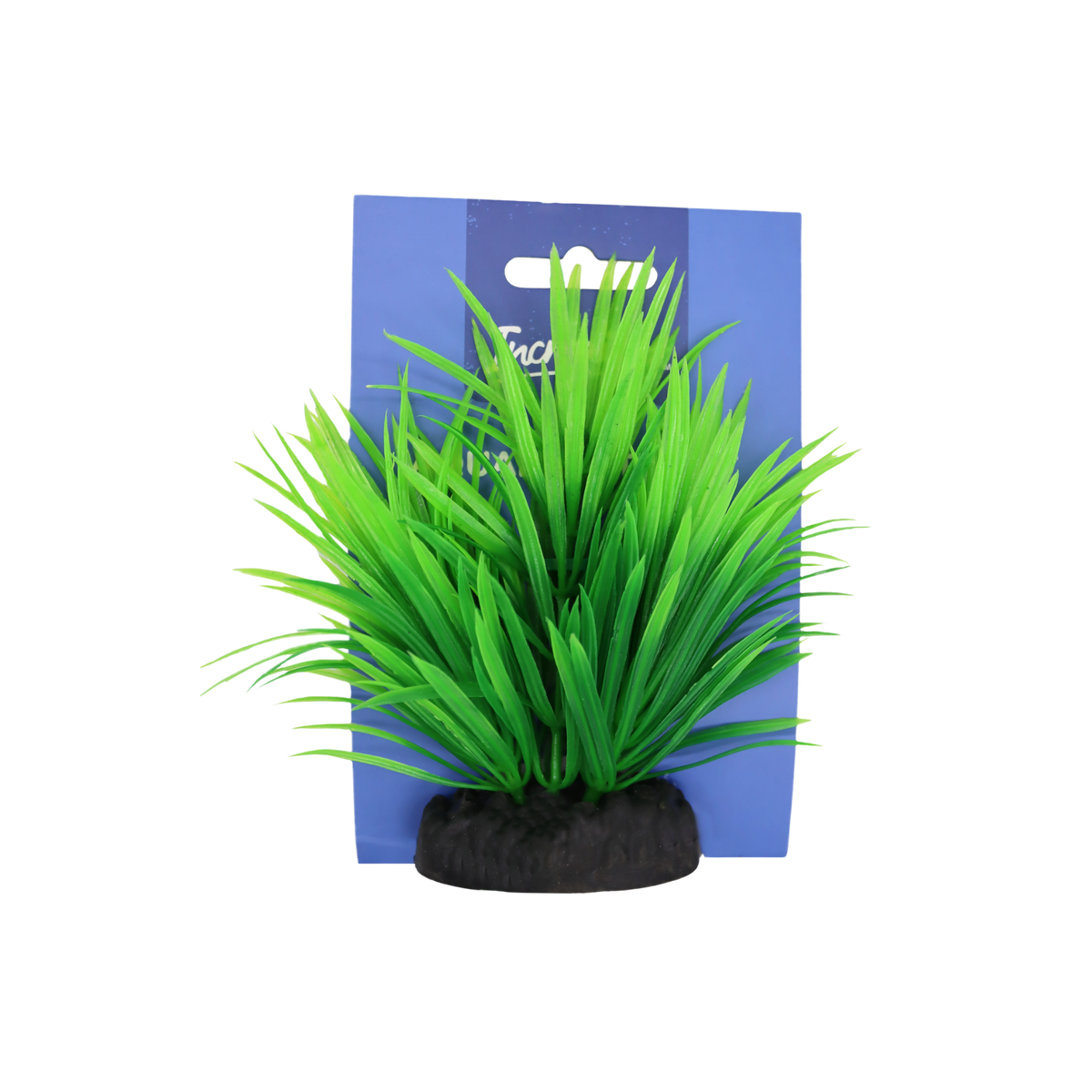 Incredipet Plastic Bulbophyllum Aquarium Plant, Green 4 in