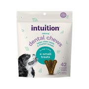 INTUITION Extra Small Dental Treats for Dogs 5-15 lbs