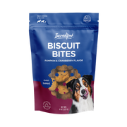 Incredipet Oven Baked Pumpkin & Cranberry Flavor Biscuit Bites Dog Treats 8 oz