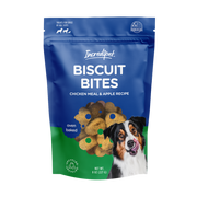 Incredipet Oven Baked Chicken Meal & Apple Recipe Biscuit Bites Dog Treats 8 oz