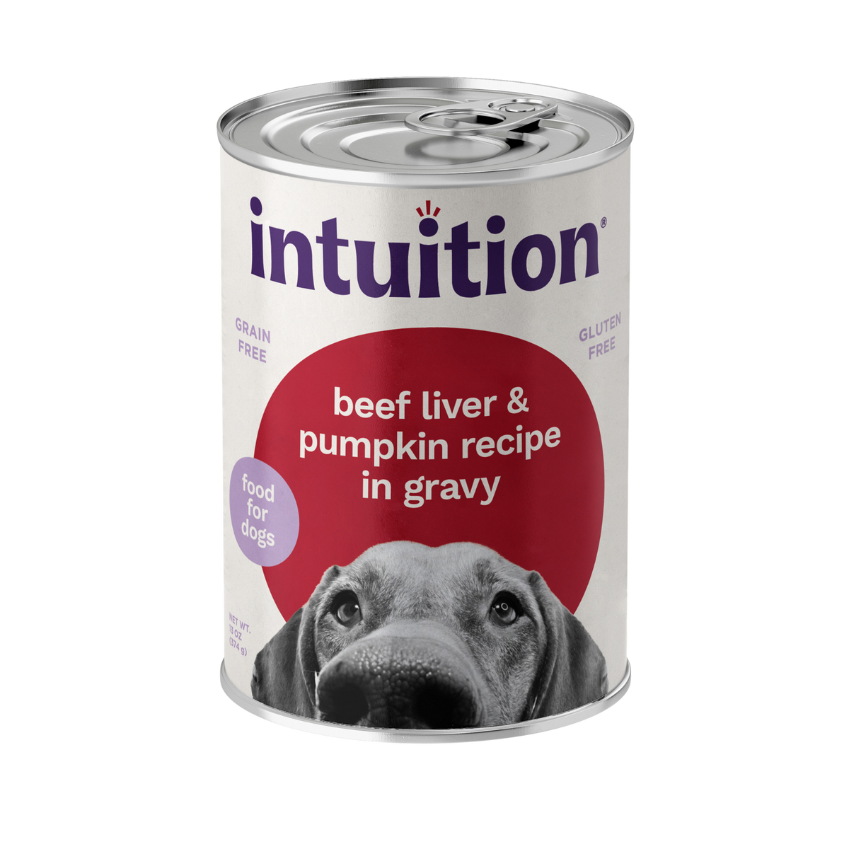 Intuition Beef Liver & Pumpkin Recipe in Gravy Grain-Free Canned Dog Food