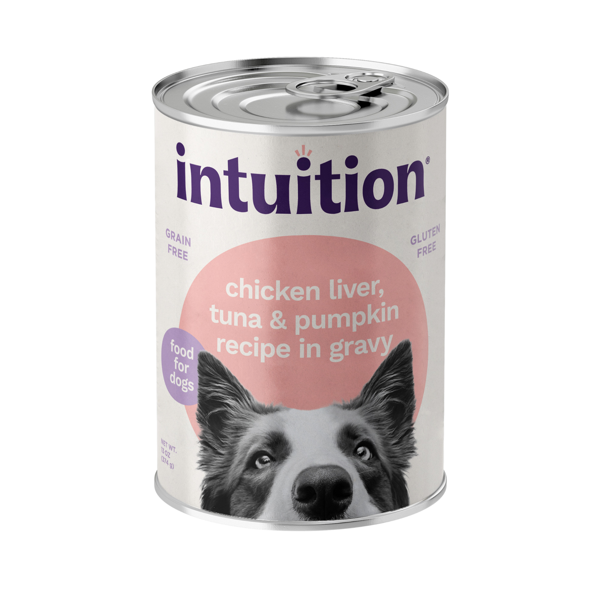 Intuition Chicken Liver, Tuna & Pumpkin Recipe in Gravy Grain-Free Canned Dog Food
