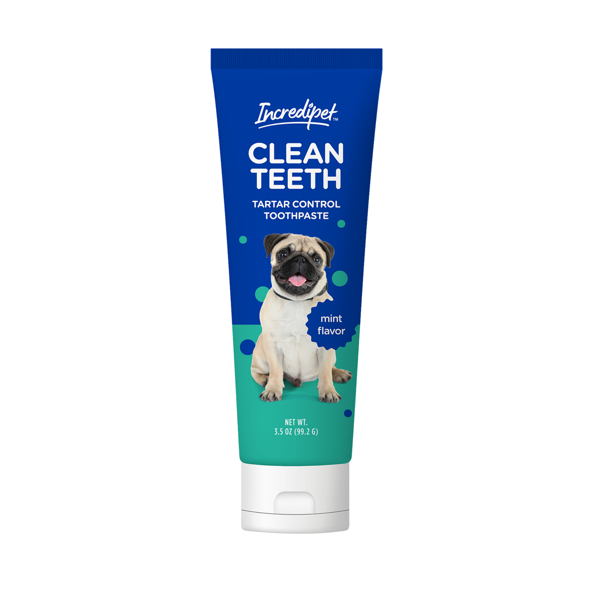 Incredipet Clean Teeth Tartar Control Dog Toothpaste 3.5 oz