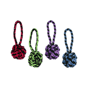 Incredipet Rope Knot with Tug Dog Toy, Assorted 12 in
