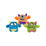 Incredipet Oggle Monster Plush Dog Toy, Assorted 5 in