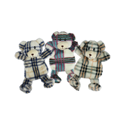 Incredipet Berman Bear Plush Dog Toy, Assorted 15 in