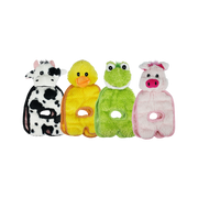 Incredipet Farm Animal Squeak Mat Tug-O-War Dog Toy, Assorted 14 in