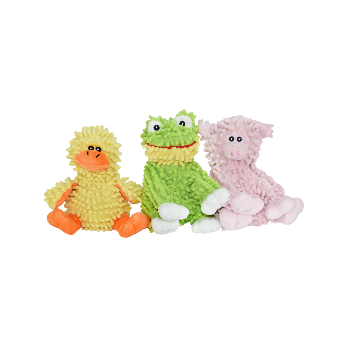 Incredipet Floppy Moppy Plush Dog Toy, Assorted 7.5 in