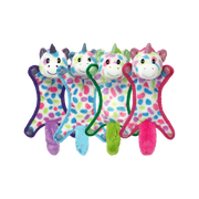 INCREDIPET Ball Head Unicorn Dog Toy, Assorted