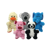 Incredipet Wrinkles Animal Plush Dog Toy, Assorted 9 in
