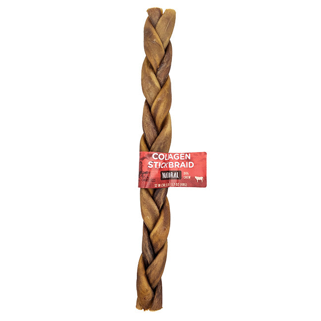 Incredipet Beef Collagen Braid Dog Chew