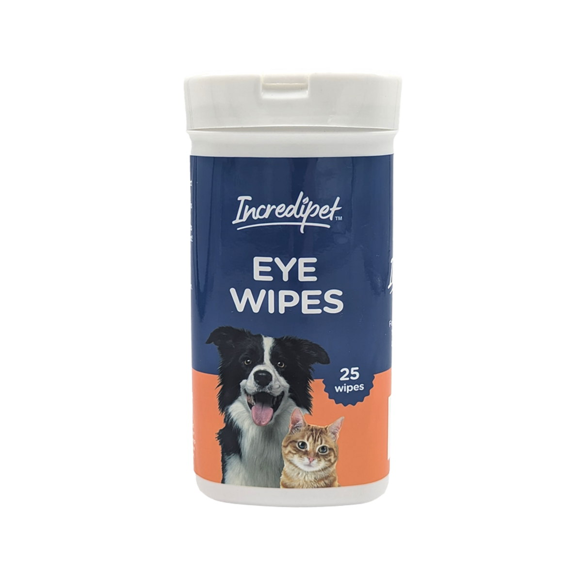 Incredipet Eye Pet Wipes 25 ct