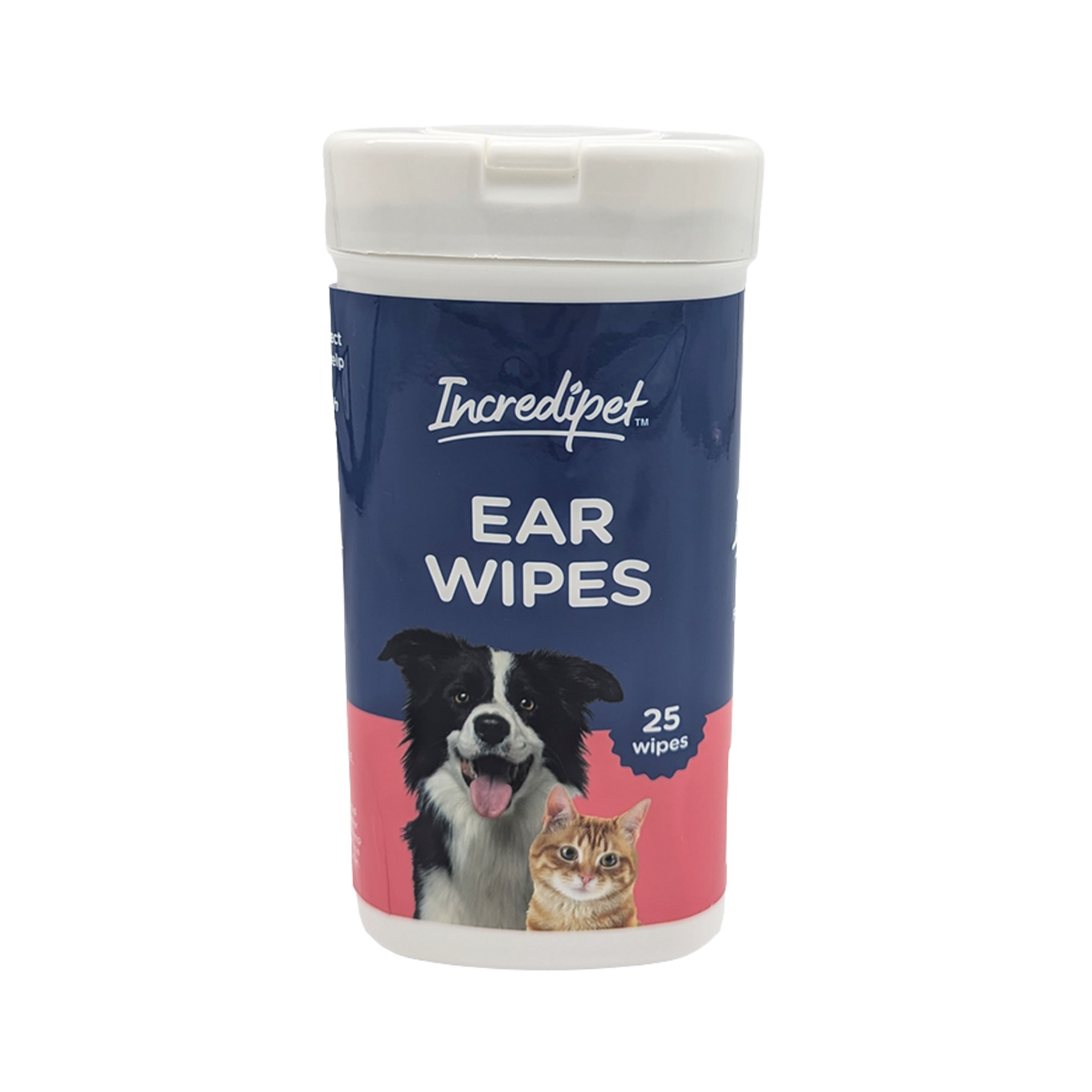 Incredipet Ear Pet Wipes 25 ct