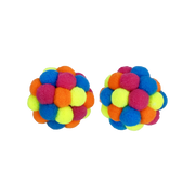 Incredipet Pom Pom Rattle Cat Toy 2 pk