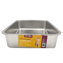 Incredipet Stainless Steel Cat Litter Pan
