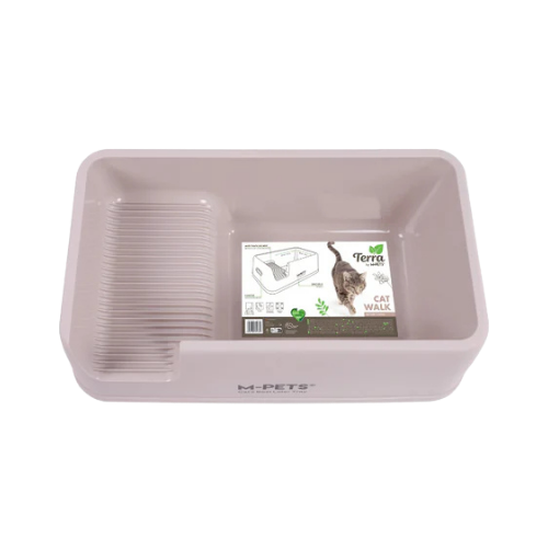 M-pets Terra Cat Walk Cat Litter Tray