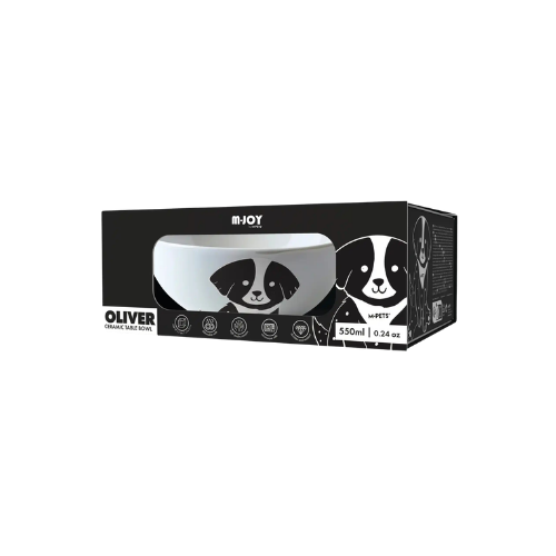 M-Pets Oliver Ceramic Dog Bowl