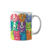 M-Pets Pet Family Ceramic Mug