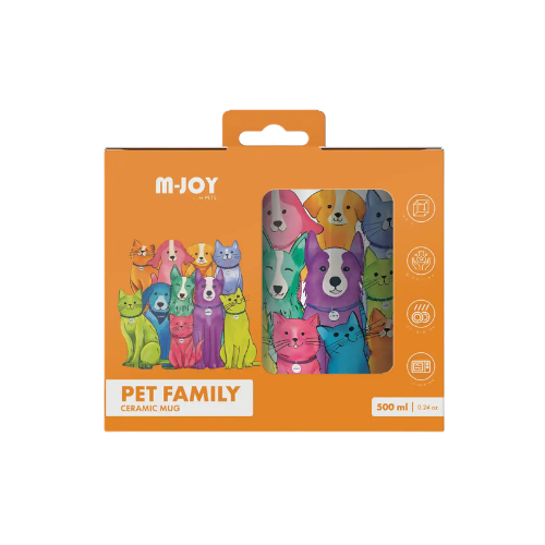 M-Pets Pet Family Ceramic Mug