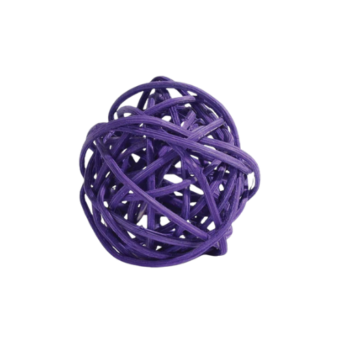 M-Pets Rattan Ball Cat Toy