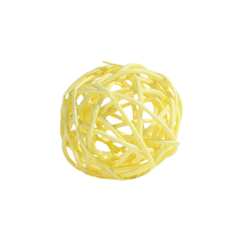 M-Pets Rattan Ball Cat Toy