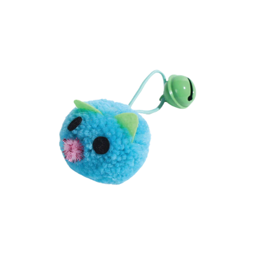 M-Pets Moxie Puff Mouse with Bell Cat Toy